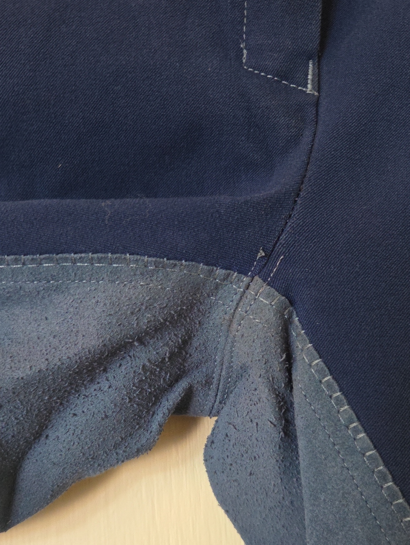 Smartpak Piper Suede Fullseat Breeches - Navy/Sky - 34 Long — image 5 of 8